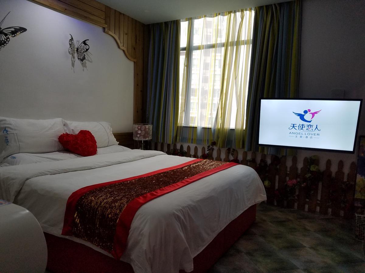 Angel Lover Shenzhen Cui Zu Qing Yuan Branch Hotell Exteriör bild
